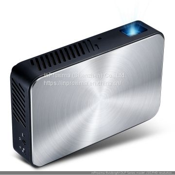 Good function J10 cable-free Android OS 6.0 mini dlp wireless pocket dlp projector