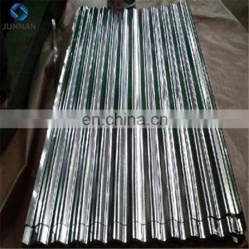 0.12-0.8mm Regular Spangle Corrugated Galvanized Steel Sheet for Roofing/corrugated steel sheet weight calculation