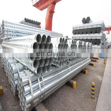 Galvanized Round Tubing Pipe With Plain Cutting Ends Galvanized Steel Pipe 40mm Diameter photo-5