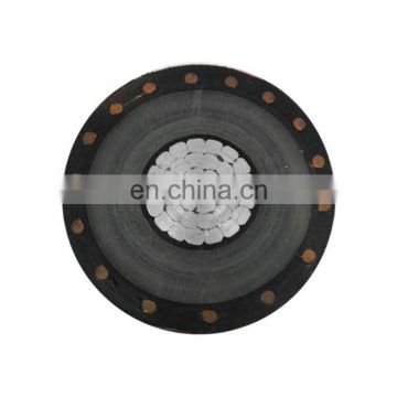 Single Conductor Aluminum Cable XLPE-TR Insulated With PVC Jacket 25KV 100% IL 1 X 240Mm2 Power Cable