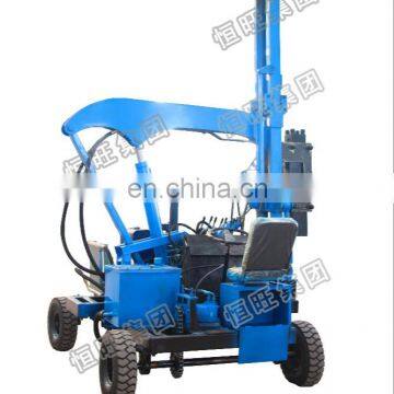 engineering machinery guardrail pile driver ,hydraulic pile driver for sale