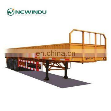 Best Selling 2 Axles 40FT Flatbed Container Semi Trailer for Sale