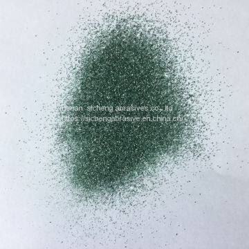 Green silicon carbide grit 60# 99% sic corundum supplier in china