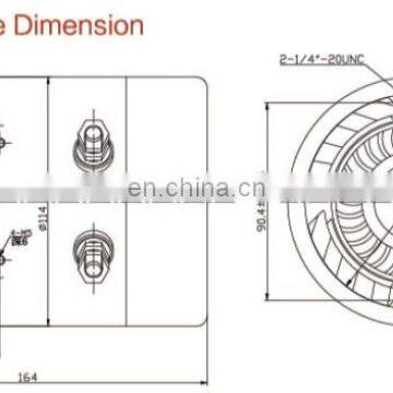 12v 1600w Electric Motor With Hydraulic Power Pack