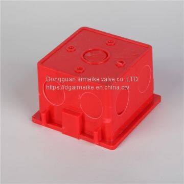 Blue / Red Color Switch Junction Box For Wall Switch / Socket Connecting Box photo-4