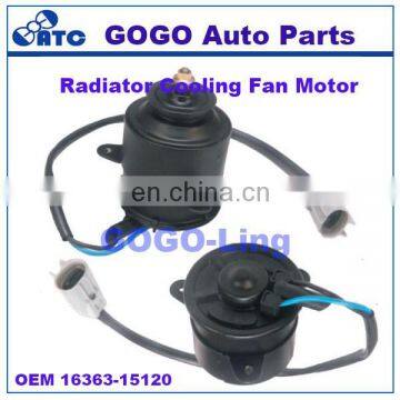 GOGO air conditioning Radiator and Condenser Cooling Fan Motor AIR BLOWER Motors for TY OEM 16363-15120