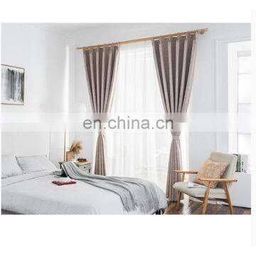 Modern Style 3 Pass Jacquard Blackout Window Curtain for Living Room photo-2
