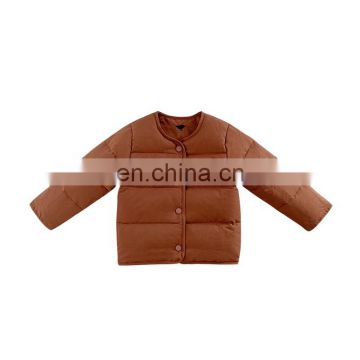 6345 Baby clothes kids winter down coat small MOQ for customer