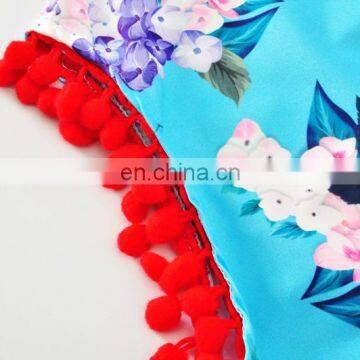 Cute Design Flutter Sleeve Infant Body Suit Flower Printed Newborn Baby Romper photo-5