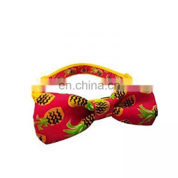 Girl Style Comfortable Padded Reflective Safe Dog Collar With Bowknot