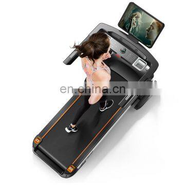 YPOO gym equipment fit treadmill foldable motorized treadmill with wifi and touch screen