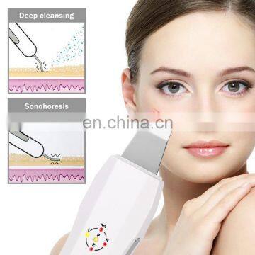 Beauty Star Skin Scrubber Massager Machine Facial Skin Deeply Cleaning Device Anion Face Skin Care Peeling Lifting Scrubber photo-3