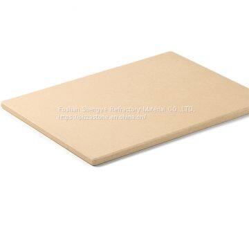 BBQ Rectangular Rectangle Square Round Black White Cordierite Ceramic Pizza Oven Baking Cooking Grilling Refractory Pizza Stone photo-3