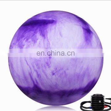 Harbour wholesale natural rubber eco customized yoga 65cm gym fitness ball with pump