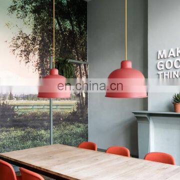 Nordic Simple Creative Multi-color Home Light Led Pendant Modern Chandelier for Cafe Bar photo-3