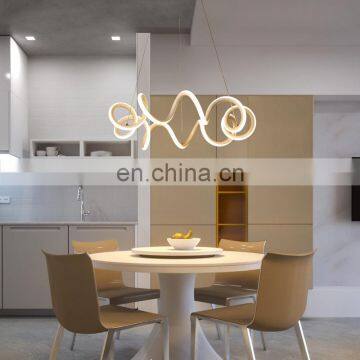 LED garland simple chandelier new living room lamp cafe bar decoration lamps