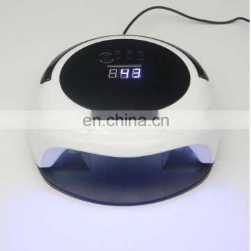 Smart 75W Memory Timer Nail Dryer Led UV Portable Lamp Curing For All Gel Polish  Nail Art  Machine SUN X2plus