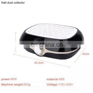 40W New Strong Power Nail Dust Collector Nails Fan Art Salon Suction Dust Collector Machine Vacuum Cleaner Fan With EU Plug photo-3