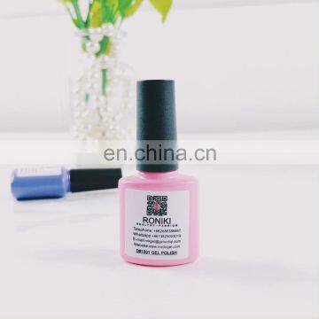 Gel Art Wholesale 7.3ml colorful bottle private label Rainbow Color Gel Nail Polish