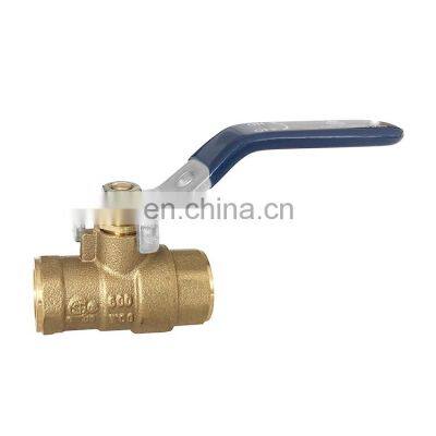 1/4" - 2"  Inch Valogin 600WOG Lead-Free IPS Forged Brass Ball Valve