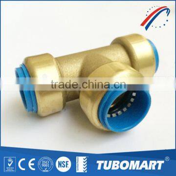 C46500 Lead free brass push fit plumbing fittings for PEX pipe copper pipe                        
                                                Quality Choice