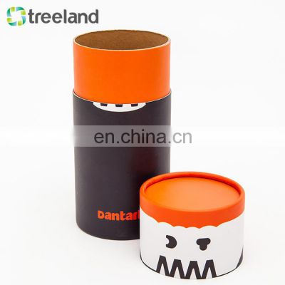 Factory Direct Sale Cylinder Paper Jar Food Safe Candy Package