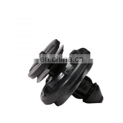 car Plastic Body Panel Clips black auto plastic fastener Bumper Shield clips