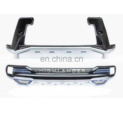 2018-2019 Front + Rear Bumper Guard For Toyota Highlander