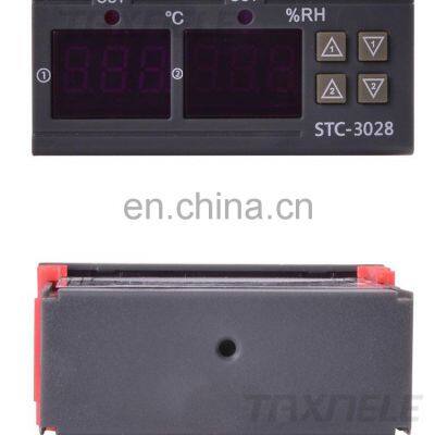 Dual Digital Thermostat Temperature Humidity Control STC-3028 Thermometer Hygrometer Controller AC 110V 220V DC 12V 24V 10A photo-3