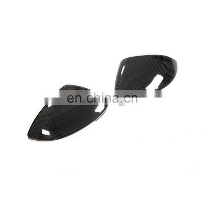 Full replacement style MK8 Carbon Fiber Mirror Covers for VW Golf 8 MK8 GTI R 2021