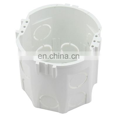 EU Standard Wall Switch Installation wiring Box, Plastic Materials,Mount Back Box Wall socket Box Mounting Box