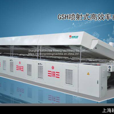 Плоская конвейерная установка с инфракрасным обогревом и туннельной сушильной камерой с горячим воздухом для футболок photo-3