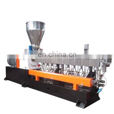 Dough extruder machine twin screw pe/pp/pet/abs plastic pelletizer