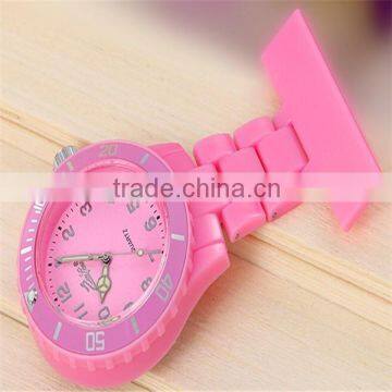 China factory silicone nurse watch