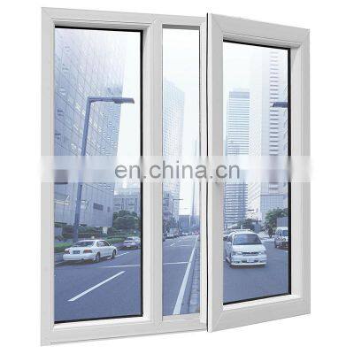 AS2047 Australian Standard French Vinyl Casement Windows House UPVC PVC Double Glass Windows photo-2