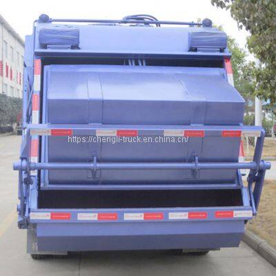 New Dongfeng 4x2 4x4 3ton 4ton 4cbm 5cbm Compactor Garbage Truck Price photo-3