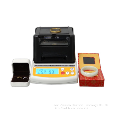 Portable Manual Precious Metal Analyzer Gold Silver Purity Karat Tester Gold Density Testing Machine