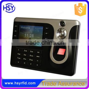 HSY-307 3.2inch TFT Screen ARM926EJ CPU TCP/IP USB 125Khz Fingerprint RFID Time Attendance