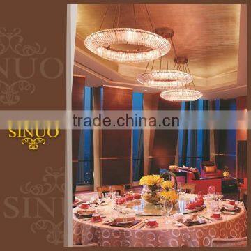 Chandeliers rings professional ceiling decorative lighting