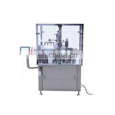 Automatic Pre filled Prefilled Glass Plastic Syringe Filling Plugging Closing Capping Machine for Medical