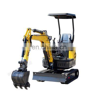 2 Ton Excavator Small Digger With Rubber Crawler Excavators