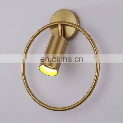 Nordic Restaurant Metal Deco Fancy Reading Light Fixture Modern Indoor LED Luxury Wall Lamps photo-3