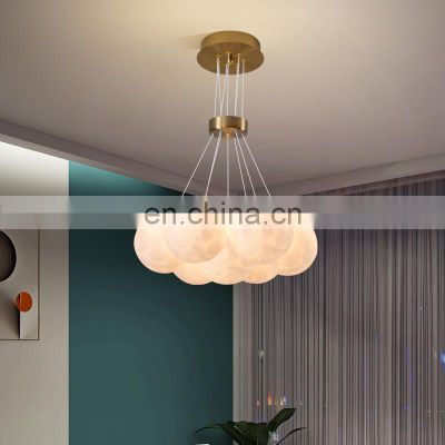 Nordic Ceiling Bubble Lamp Warm LED Pendant Light Decor Chandelier For Home