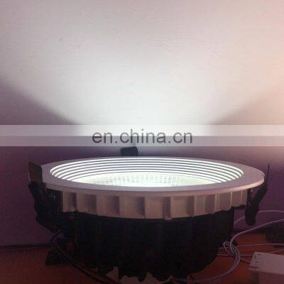 85-265V High Efficiency RGBW Remote Control Recessed Wifi LED Downlight Phone APP RGB Smart Downlight