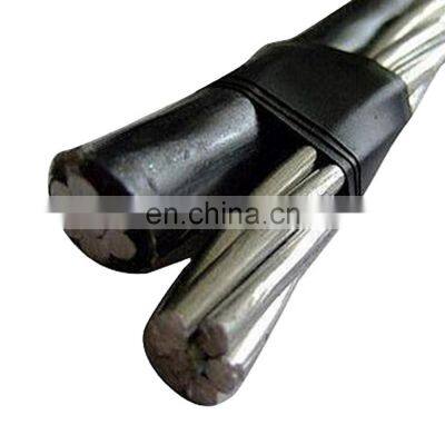 Duplex Service Drop Wire 16mm2 Overhead Insulated Cable ABC