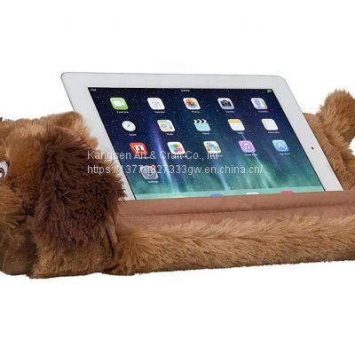 Plush soft stuffed animal toy Ipad cushion