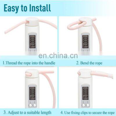 9.9ft Digital Weighted Skipping Ropes,Cordless Counting Jumping Rope photo-2