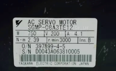 SGMP-08A3TE12 Yaskawa Controller Module Use Electrostatic Discharge