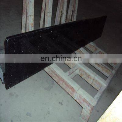 High Quality Black Granite Slabs, Black Galaxy Slab