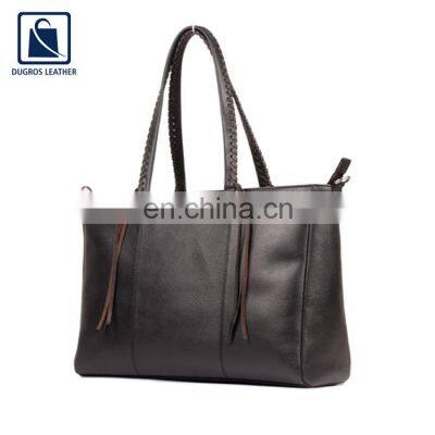 High Quality Elegant Design Genuine Leather Women Handbag Manufacturer